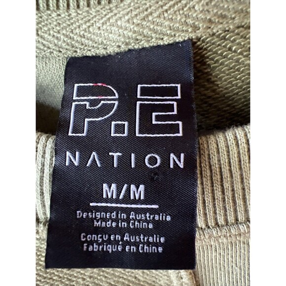 Woman’s PE Nation observation sweatshirt in sage Medium $149 - Picture 4 of 9